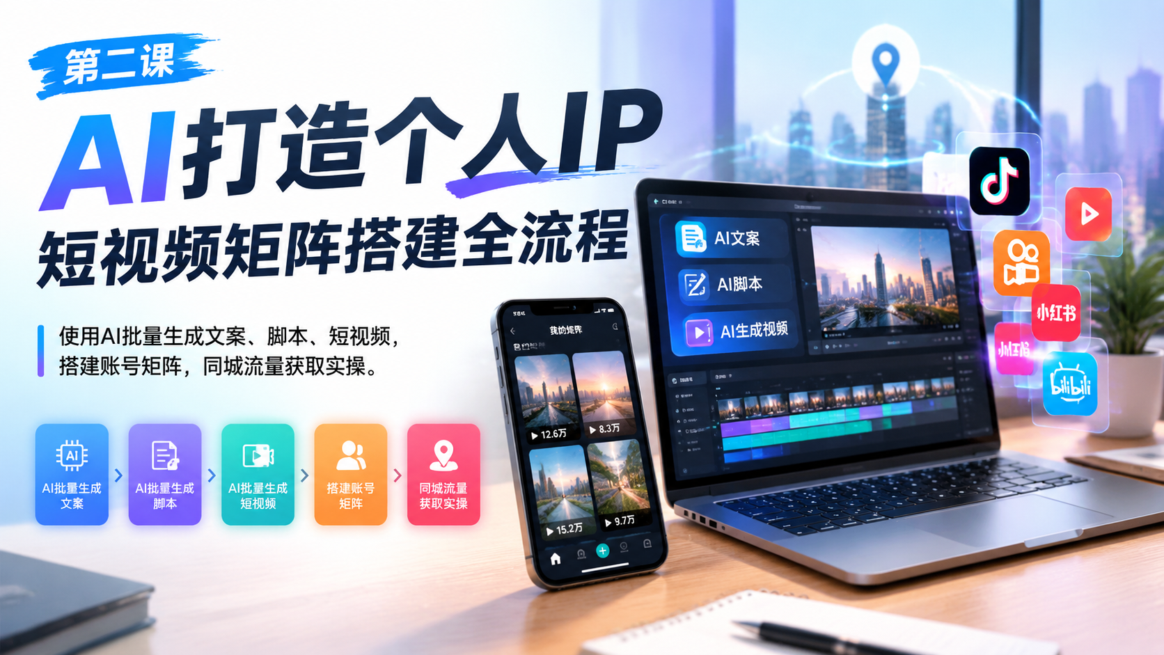 AI工厂内容生产演示